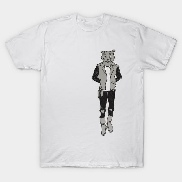 jaquet cat T-Shirt by theprometeus